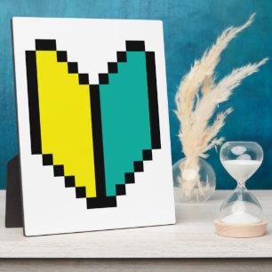 Plaque Photo Pixel 8 bits Wakaba / Mark Shoshinsha