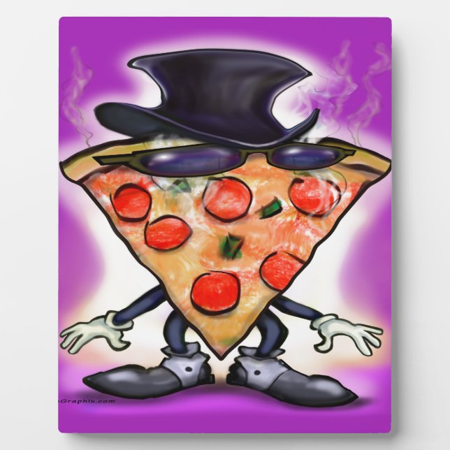 Plaque Photo Pizza classique (Devant)