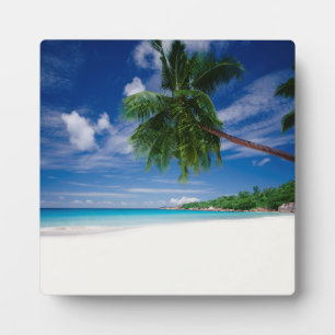 Plaque Photo Plage tropicale Seychelles