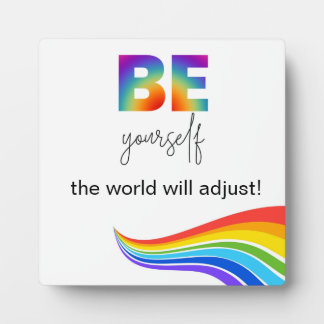 Plaque Photo Plate-forme de table Be Yself