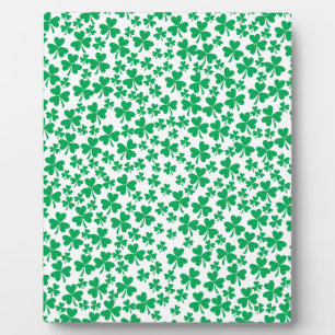 Plaque Photo Plusieurs Shamrocks