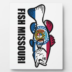 Plaque Photo Poisson Missouri