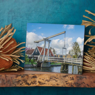 Plaque Photo pont en bois