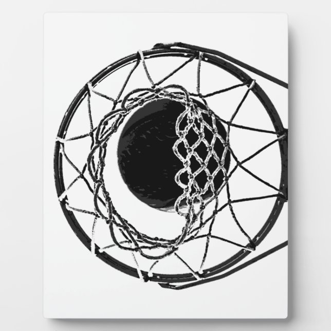 Plaque Photo Pop Art Basket (Devant)