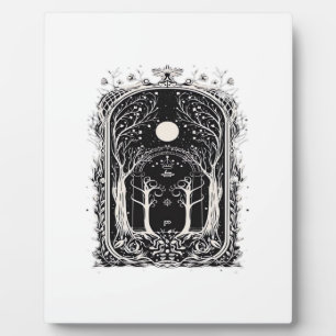Plaque Photo Portail Fantastique Goblincore Vers le Classique