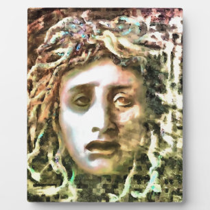 Plaque Photo Portrait de Medusa d'un Gorgon