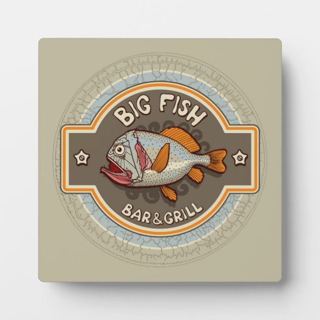 Plaque Photo Poster de Big Fish Bar And Grill (Devant)