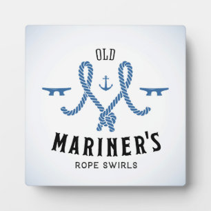 Plaque Photo Poster Old Mariner