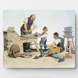 Plaque Photo Potters, from 'Costume of Great Britain', publishe