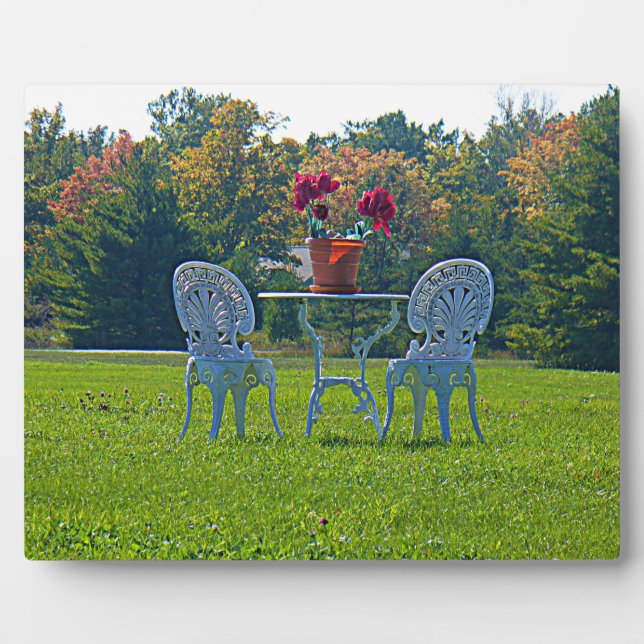 Plaque Photo Pré d'amour (Devant)