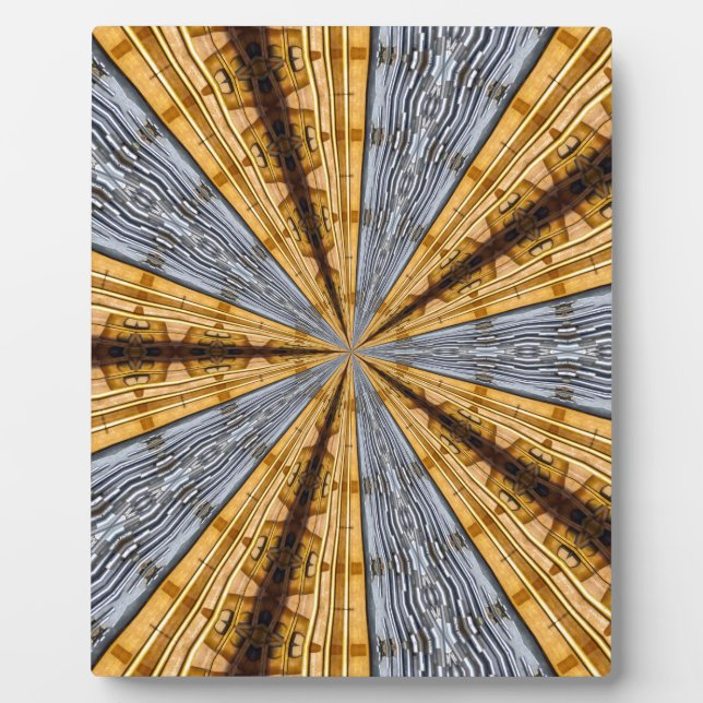 Plaque Photo Primitif futuriste (Devant)