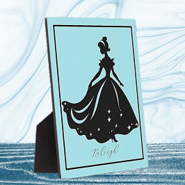 Plaque Photo Princesse Magique Sillouette Impression personnali