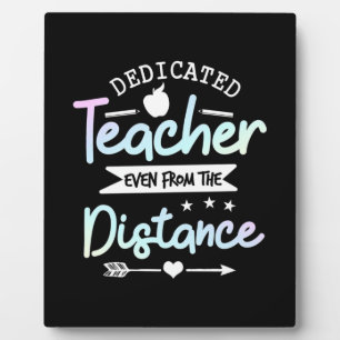 Plaque Photo Professeur Cadeaux   Distance de l'enseignant dédi