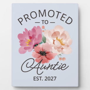 Plaque Photo Promue Tante Est 2027 Nouvelle Tante VI