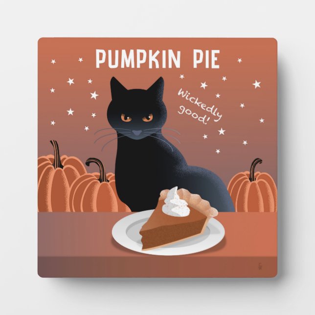 Plaque Photo Pumpkin Pie (Devant)