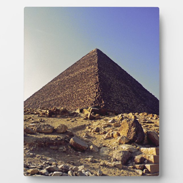 Plaque Photo Pyramide des pharaons (Devant)