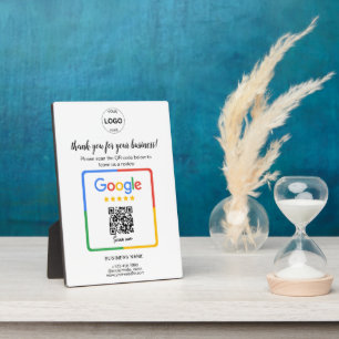Plaque Photo Qr Code Google Commentaires des entreprises
