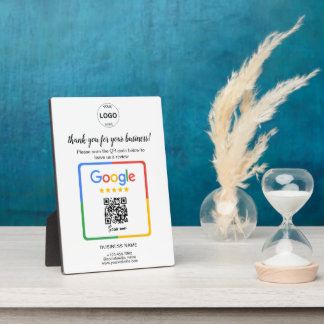 Plaque Photo Qr Code Google Commentaires des entreprises