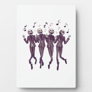Plaque Photo Quatuor barbershop fantôme