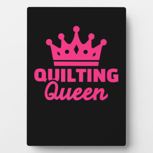 Plaque Photo Queen pemium Funny Quilting
