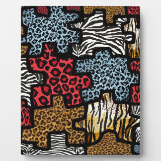 Plaque Photo RAB Rockabilly Impression Animal Puzzle