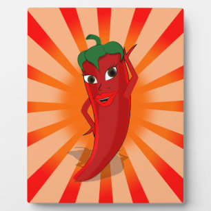Plaque Photo Red Pepper Superstar