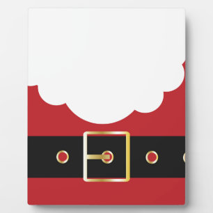 Plaque Photo rétro santa claus
