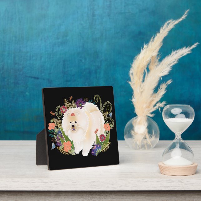 Plaque Photo RÊVER CROYAGE crème chow (Insitu)