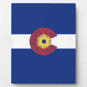 Plaque Photo Ride Colorado (Bicycle Cassette)