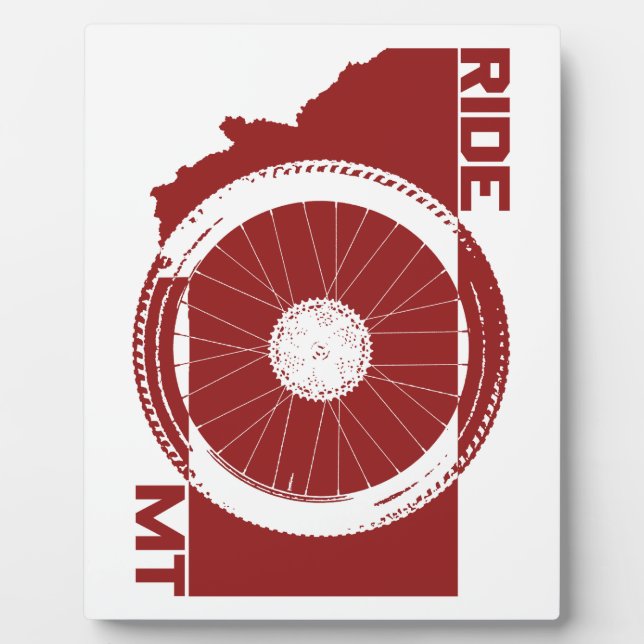Plaque Photo Ride Montana (Devant)