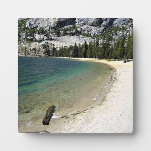 Plaque Photo Rive du lac Tenaya, Yosemite, CA