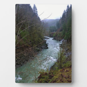 Plaque Photo Rivière Wilson, OU