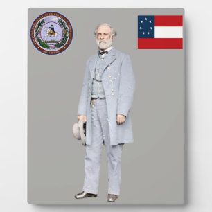 PLAQUE PHOTO ROBERT E. LEE