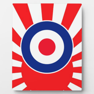 Plaque Photo Roundel cible MOD sur l'éclatement du Japon
