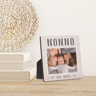 Plaque Photo Russe Personnalisé Nonno Grandpa Photo