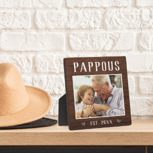 Plaque Photo Russe Personnalisé Pappous Grandpa Photo