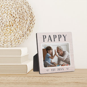 Plaque Photo Russe Personnalisé Pappy Grandpa Photo