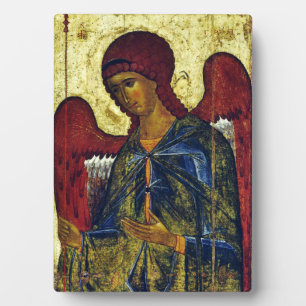 Plaque Photo Saint Ange Gabriel Icône Orthodoxe