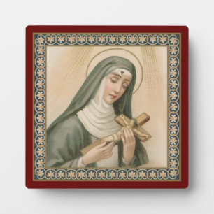 Plaque Photo Sainte-Rita de Cascia (M 015)