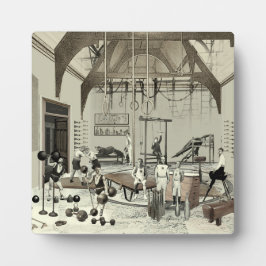 Plaque Photo Salle De Sport Victorienne