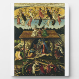 Plaque Photo Sandro Botticelli - La Nativité mystique – Beaux-a