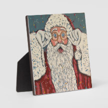 Santa Claus Surprised