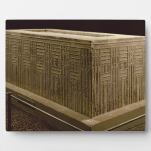 Plaque Photo Sarcophage d'Abu Roach (calcaire) (voir aussi 3