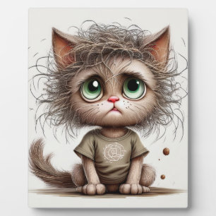 Plaque Photo Sassy Kitten