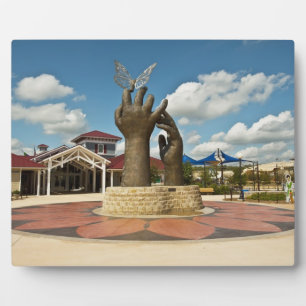 Plaque Photo Sculpture Taking Flight