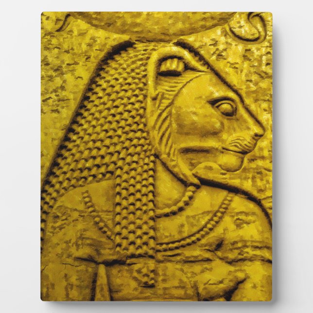 Plaque Photo Sekhmet (Devant)