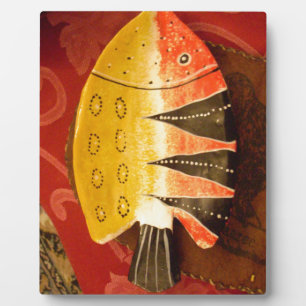 Plaque Photo Sensation striée Tigre Barbe Poisson Imprimer
