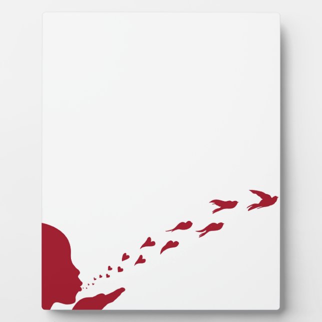 Plaque Photo Si vous aimez quelque chose, libérez-le (Devant)