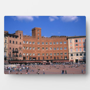 Plaque Photo Sienne Toscane Italie