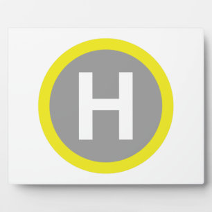 Plaque Photo SIGNE Helipad